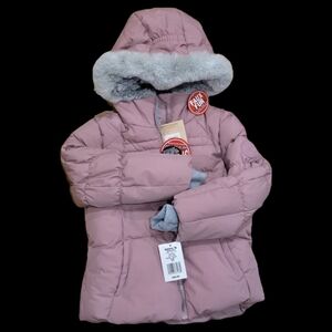 Girls Lined Winter Jacket